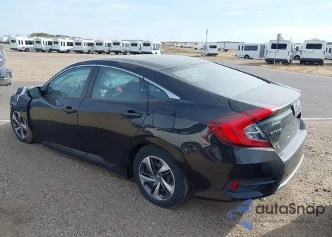 2019 Honda Civic Lx from USA, damaged, VIN 19XFC2F64KE030878